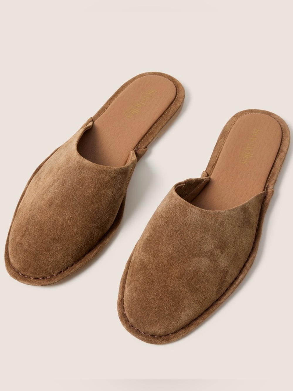 Seychelles Eye of the Beholder Brown Suede Slide Mules 7 1/2